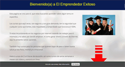 Desktop Screenshot of elemprendedorexitoso.com